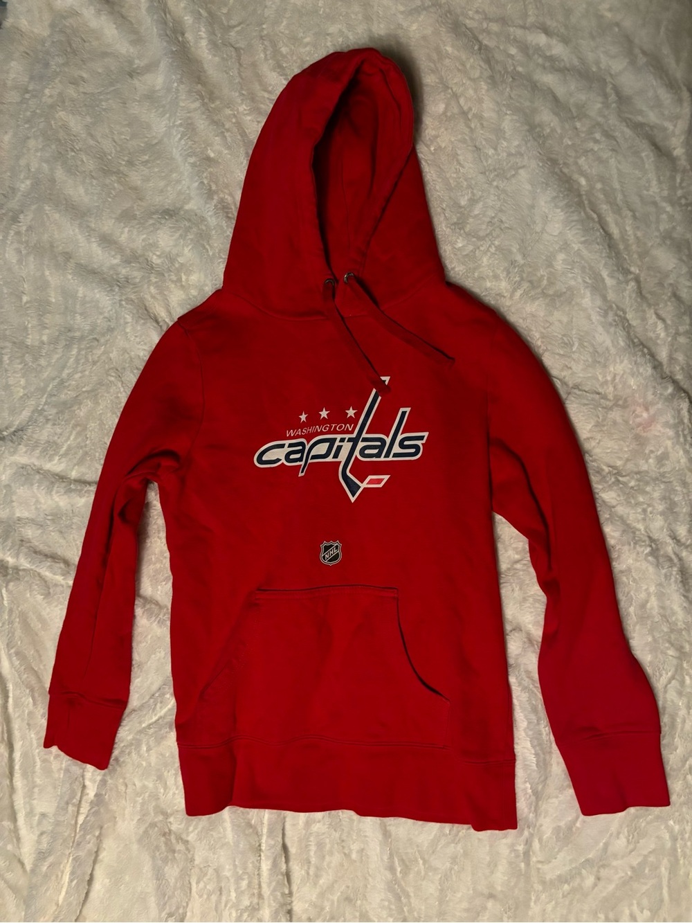 NHL Fanatics Washington Capitals Tim Wilson Signed Hoodie Size Small